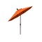 California Umbrella 6' Bronze Aluminum Market Patio Umbrella, Sunbrella Tuscan 194061338117 - alternate 3